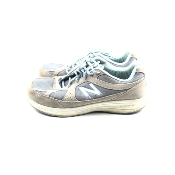 New Balance | Shoes | New Balance Mens Athletic Shoe Gray Light Blue ...